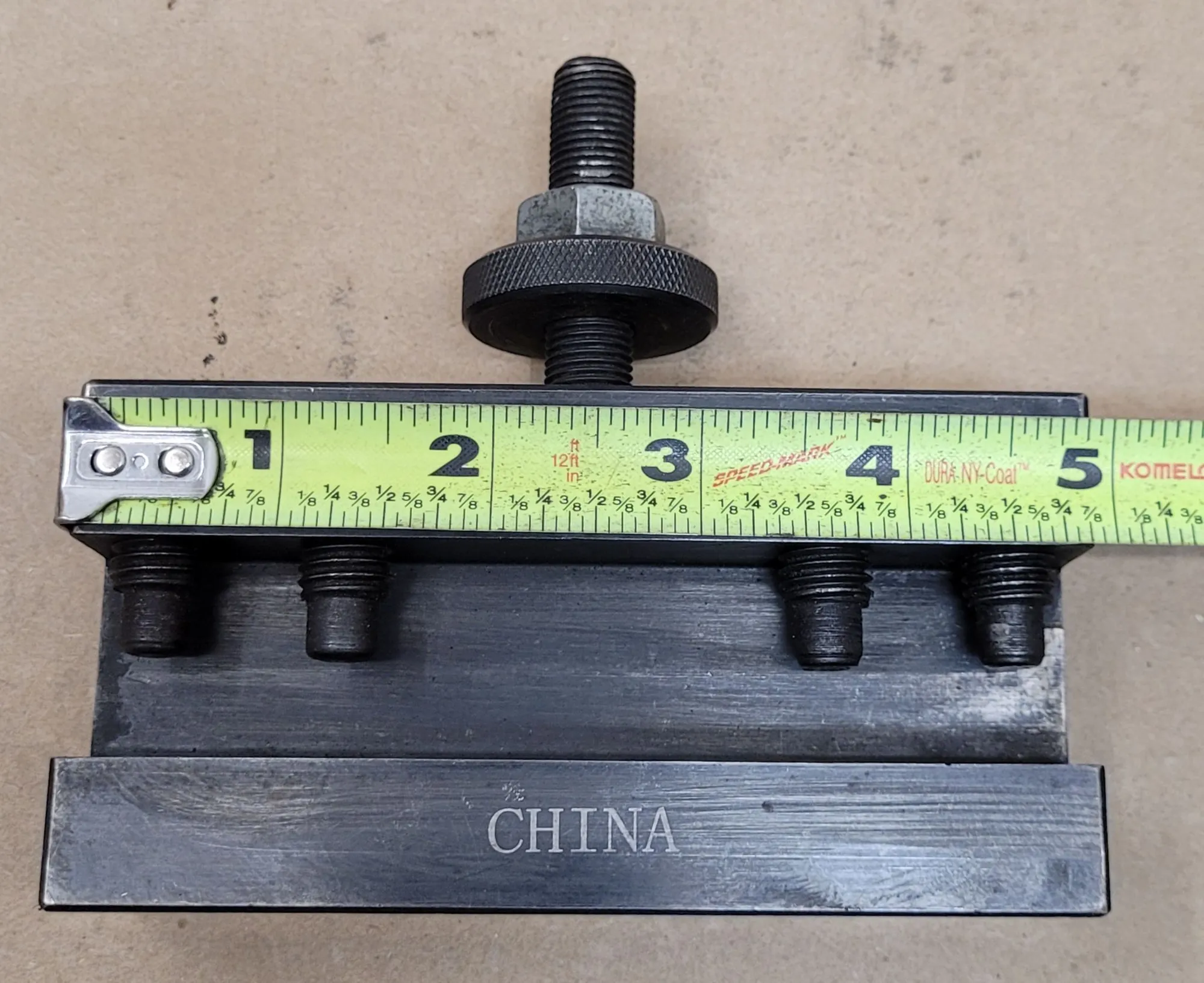 LATHE TOOL POST HOLDER, TURNING & FACING/BORING, VALUE COLLECTION, 250-402, 14-20 INCH SWING - undefined