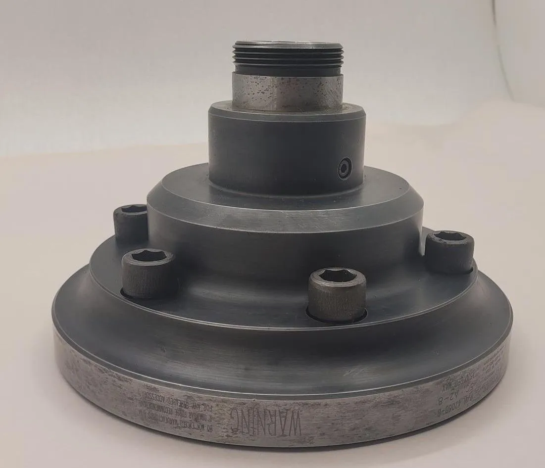 ROYAL PRODUCTS 42060-B 5C COLLET CHUCK CNC LATHE PULLBACK NOSEPIECE A2-8 MOUNT 4500 RPM - undefined
