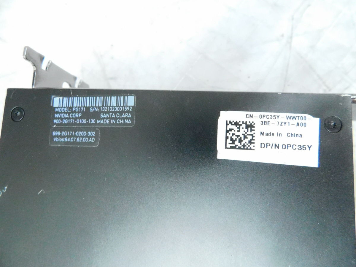 NVIDIA PG171 0PC35Y A16 PASSIVE GPU ACCELERATOR - undefined