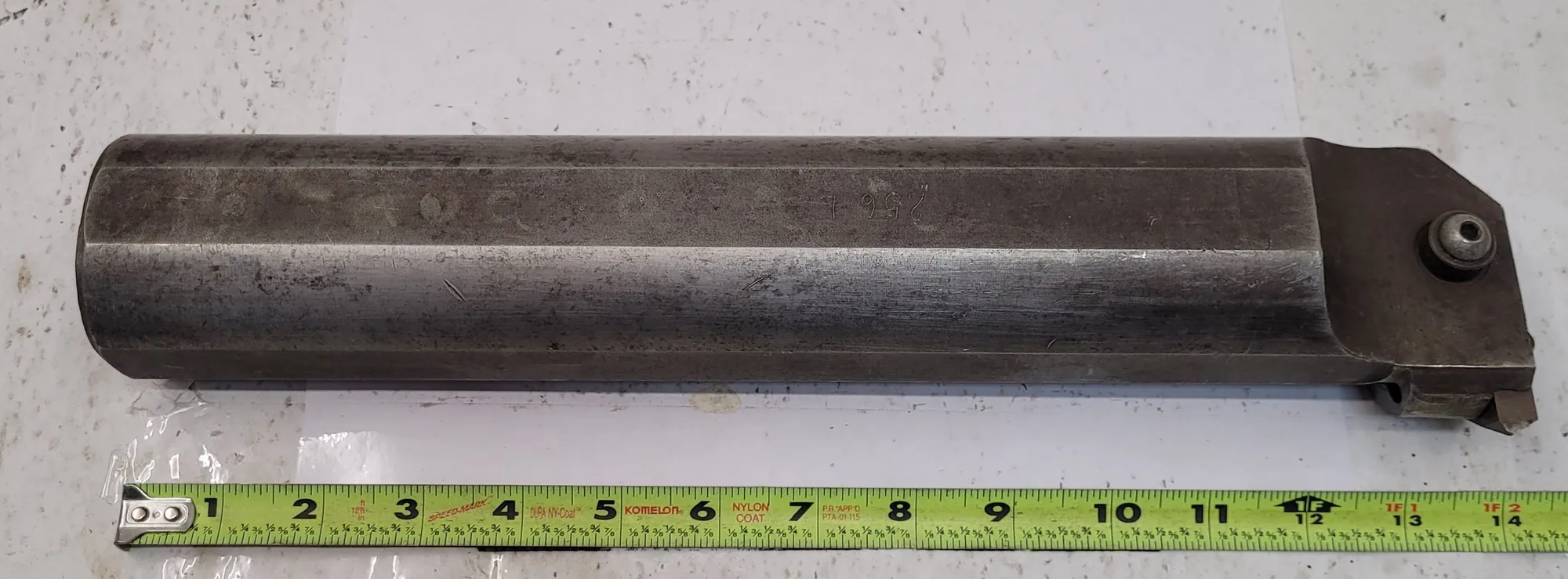 VALENITE BORING BAR, 3" DIAMETER HEAD, 14" OVERALL LENGTH - undefined